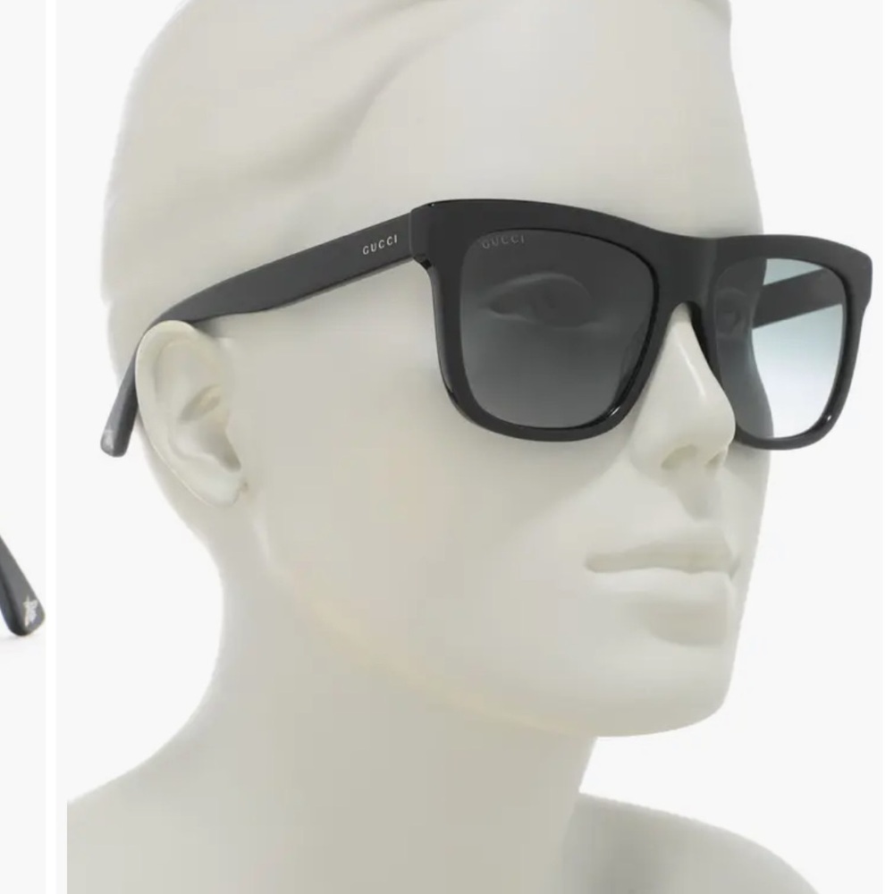 Gucci 54mm Square Sunglasses black
